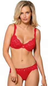 Full Lace Red Soft Brief